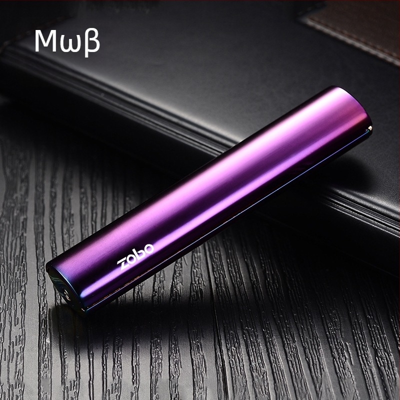 ZOBO USB-φορτιζόμενος Αντιανεμικός Μεταλλικός Αναπτήρας – Unisex Δώρο, Σύγχρονος Μινιμαλιστικός Σχεδιασμός