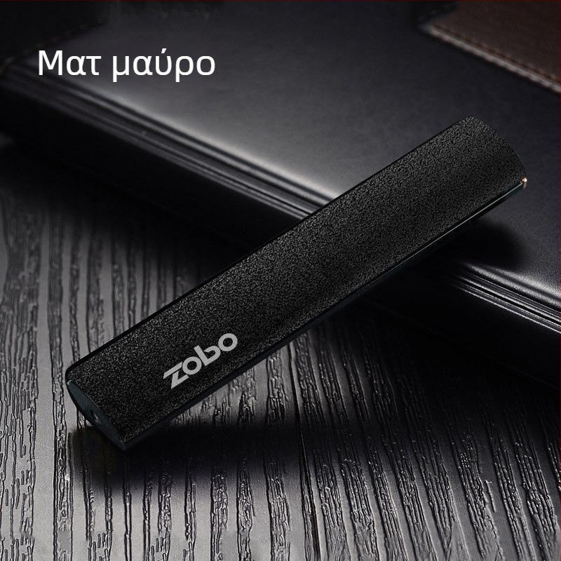 ZOBO USB-φορτιζόμενος Αντιανεμικός Μεταλλικός Αναπτήρας – Unisex Δώρο, Σύγχρονος Μινιμαλιστικός Σχεδιασμός
