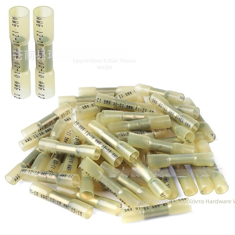 Θερμοσυσρικτός αδιάβροχος μεσαίος συνδετήρας τερματικού, 1 πυρήνας, PE μονωτής, Weijie, για αυτοκινητικά ηλεκτρονικά