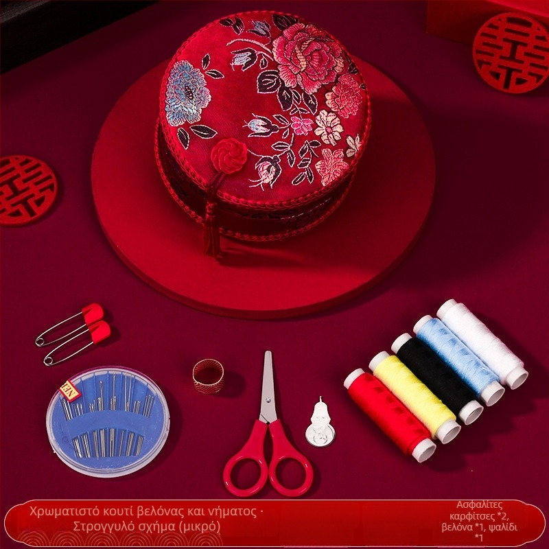 Κουτί βελονιών – σετ νύφης προίκας, αποθήκευση κυκλικών βελονιών, γλυκό στυλ, μοντέλο F969T6765M6HTS