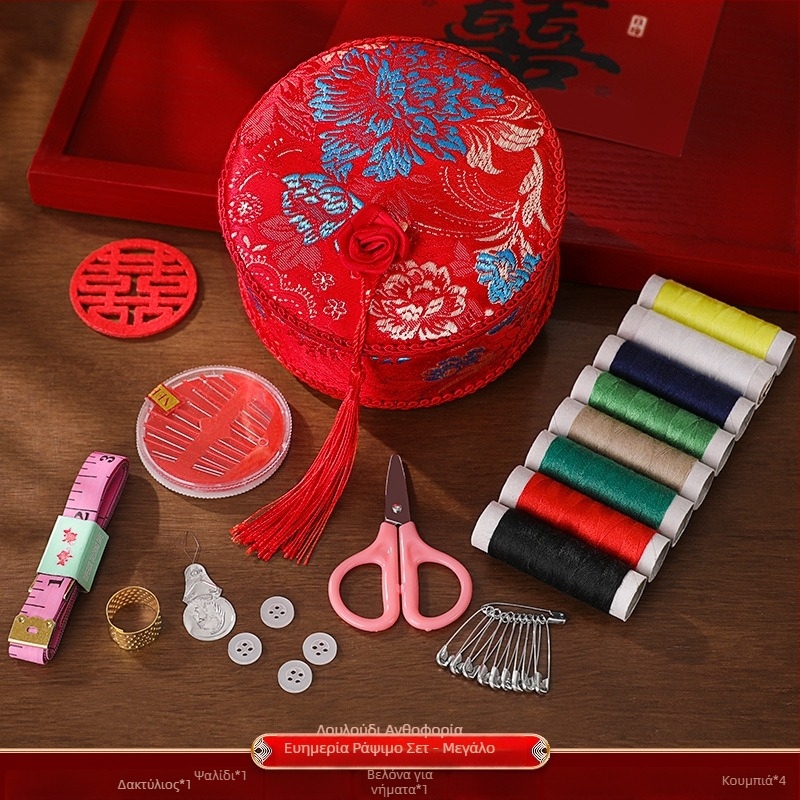 Κουτί βελονιών – σετ νύφης προίκας, αποθήκευση κυκλικών βελονιών, γλυκό στυλ, μοντέλο F969T6765M6HTS