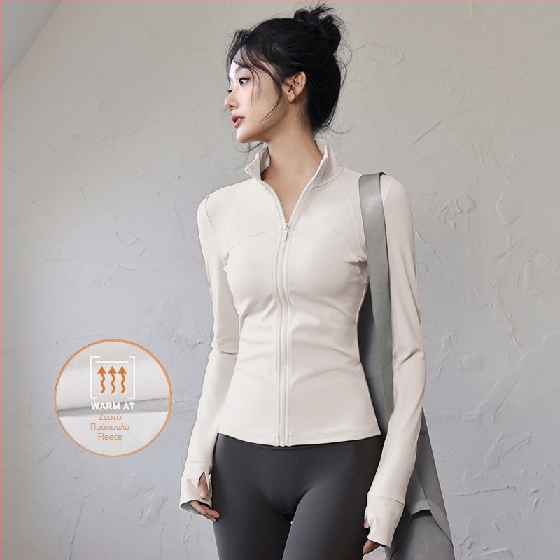 Γυναικείος τοπ γιόγκα και fitness – εφαρμογή Slim Fit, μακρυμάνικο, γρήγορο στέγνωμα; ύφασμα: μίγμα χημικών ινών, 82,5% πολυεστέρας; επένδυση: σπάνξ; περιεκτικότητα επένδυσης: πολυεστέρας