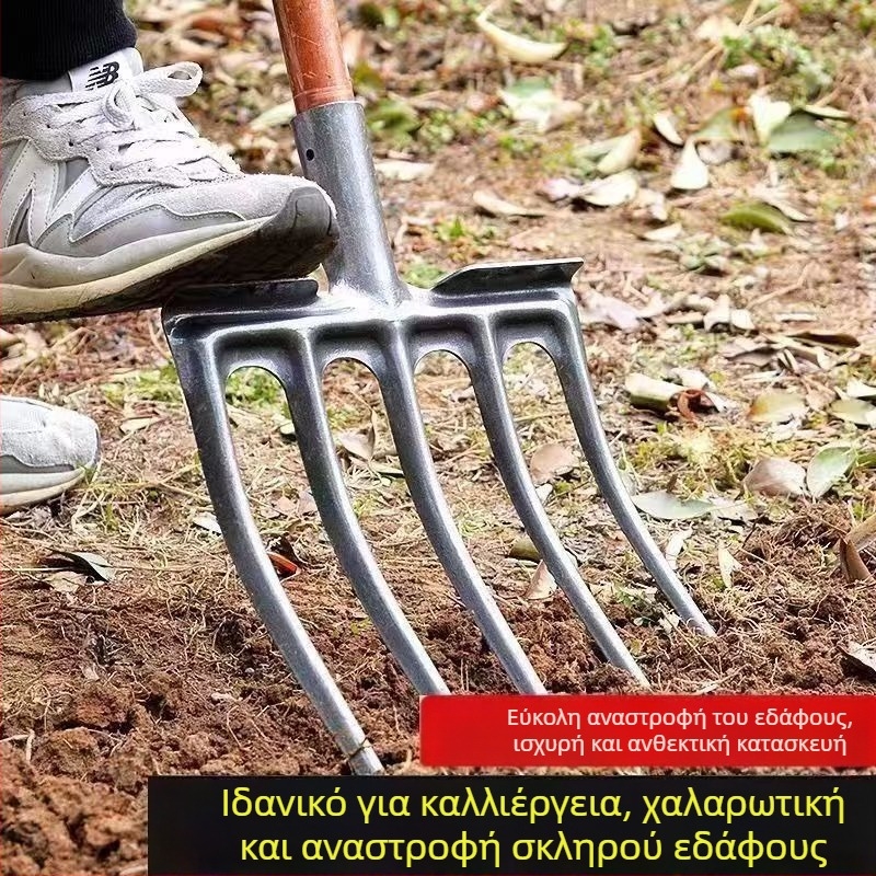 Γεωργική πιρούνι από χάλυβα υψηλού μαγανίου για χαλάρωση του εδάφους, ενιαία παχιά βαριά κεφαλή πιρούνι; Μάρκα: Consultation; Κύρια αγορά: Κίνα; Εφαρμοζόμενες βιομηχανίες: Consultation