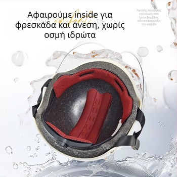 Κράνος μισού τύπου για ηλεκτρικά οχήματα, ABS, πιστοποιημένο 3C GB811-2022A, unisex, όλη τη χρονιά