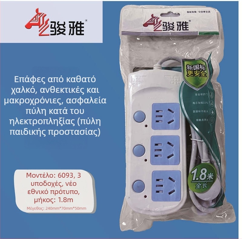 Ηλεκτρική πολύπριζα – Νέο Εθνικό Πρότυπο, Junya