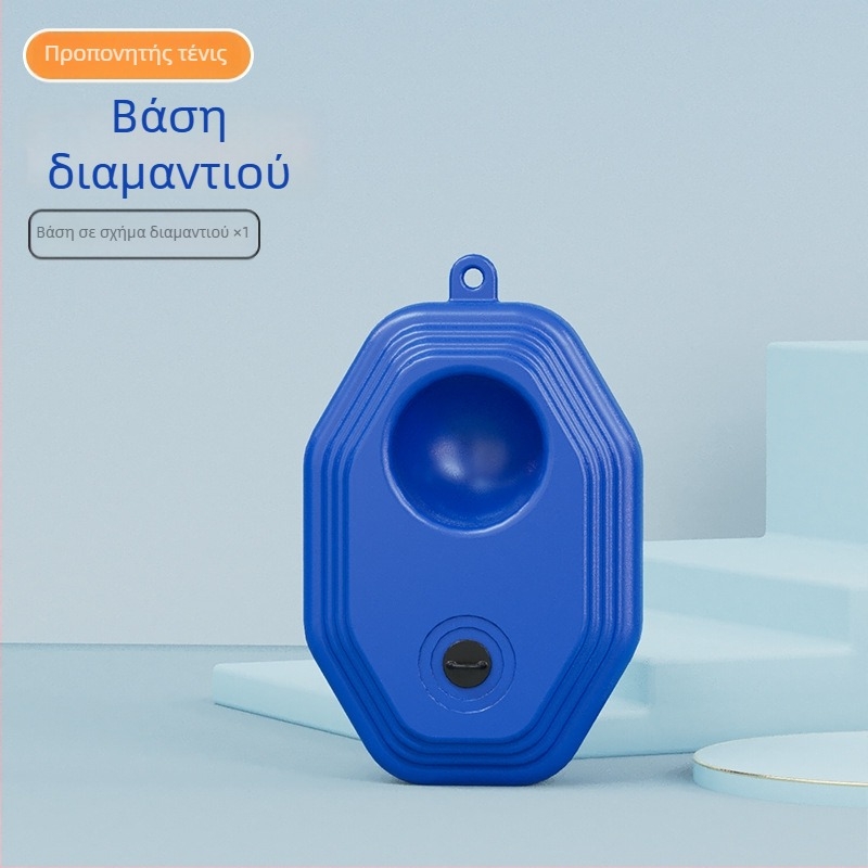 Ρακέτα εκμάθησης τένις – πλαίσιο από κράμα αλουμινίου; βάρος 95–100 g; πάχος λαβής G1; τύπος ρακέτας: ευθεία χτύπημα; υλικό κορδών: νάιλον