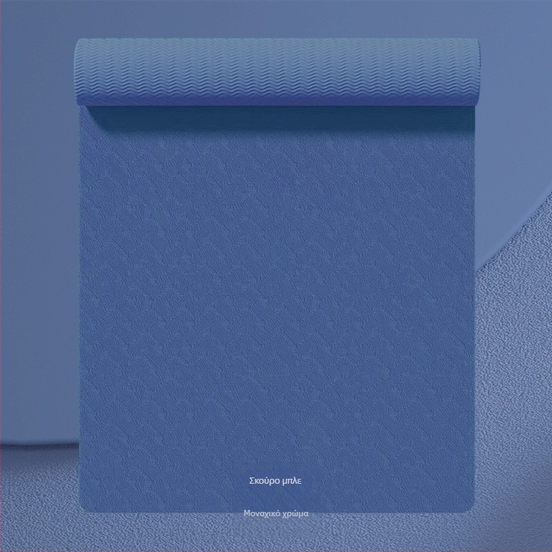 Στρώμα γιόγκα TPE, πάχος 6 mm, βάρος 650 g