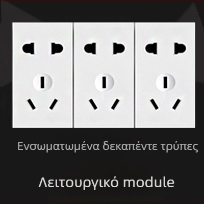 OWEISEN πάνελ τοίχου υποδοχών 118-τύπου, διαμορφώσεις 10/15/20 οπών, πιστοποιημένο 3C, τάση 50–440 V