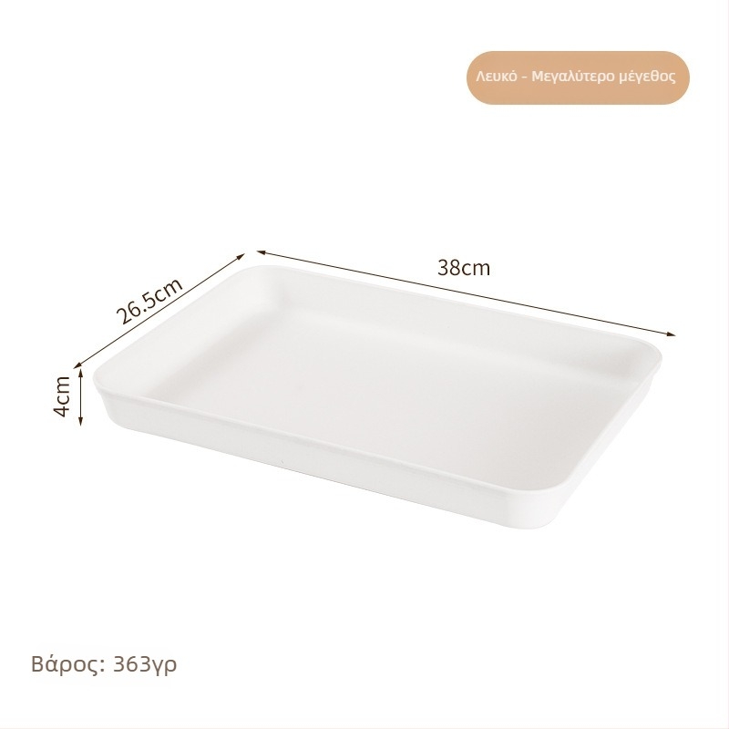 PP τετράγωνος δίσκος – μοντέρνο μινιμαλιστικό στυλ, μη κατάλληλος για φούρνο μικροκυμάτων, δυνατότητα λογότυπου