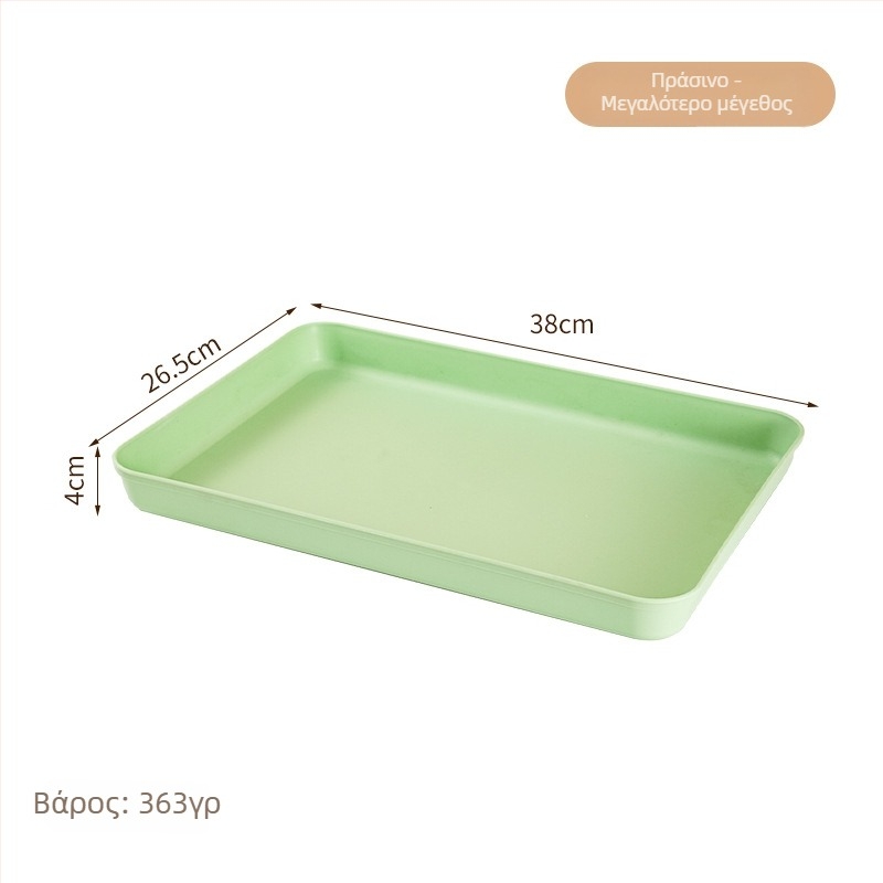 PP τετράγωνος δίσκος – μοντέρνο μινιμαλιστικό στυλ, μη κατάλληλος για φούρνο μικροκυμάτων, δυνατότητα λογότυπου