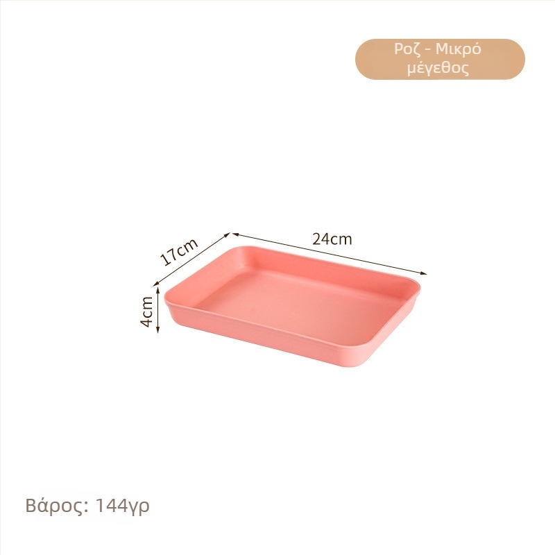 PP τετράγωνος δίσκος – μοντέρνο μινιμαλιστικό στυλ, μη κατάλληλος για φούρνο μικροκυμάτων, δυνατότητα λογότυπου