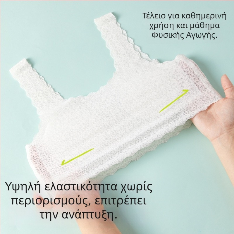 Νάιλον εσώρουχο κοριτσιών για ηλικίες 8+ (140 cm+), ύφασμα νάιλον με 75% πολυαμίδιο και 25% ελαστάν, Άνοιξη 2025