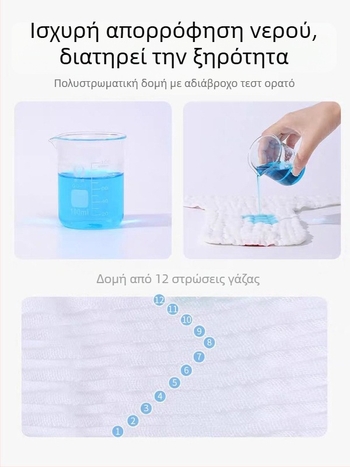 Mu Mu Bear βαμβακερά παντελόνια πάνας από γάζα με καρτούν εκτύπωση, πλένονται, κατάλληλα για μωρά 9–18 κιλά