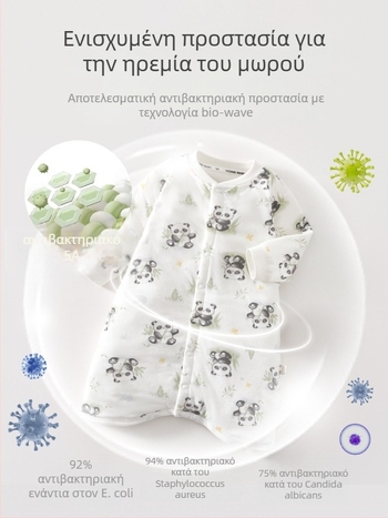 Υπνόσακος για βρέφη και νήπια με σταθερή θερμοκρασία, παχύ εξωτερικό ύφασμα από 100% βαμβάκι και επένδυση από βαμβά, γεμισμένο πολυεστέρα, σχέδιο καρτούν, κατάλληλο για χειμώνα-άνοιξη-φθινοπωρο, από νεογέννητα έως 3 ετών