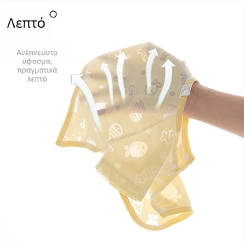 Μονκ-στυλ καλοκαιρινό τοπ για μωρά, κοντό μανίκι, στρογγυλός λαιμός, 60% βαμβάκι, unisex, χωρίς κουκούλα