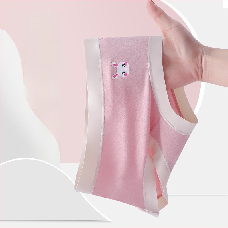 Εσώρουχα κοριτσιών, αναπνεόμενο ύφασμα modal 85%, σορτς με τριγωνικό κόψιμο