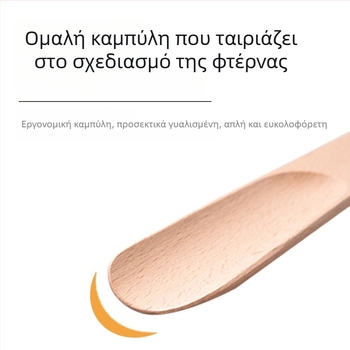 Ξύλινο shoehorn, σχέδιο φιγούρας, καθημερινό casual, μοντέλο XB-2630, κατάλληλο για όλες τις εποχές