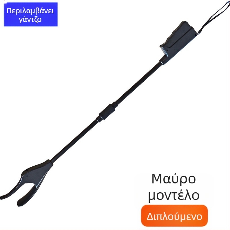 Πολυλειτουργικός βοηθός για παπούτσια με μακριά λαβή και κλιπ — Μοντέλο 20524654, κατάλληλος για ηλικιωμένους και έγκυες