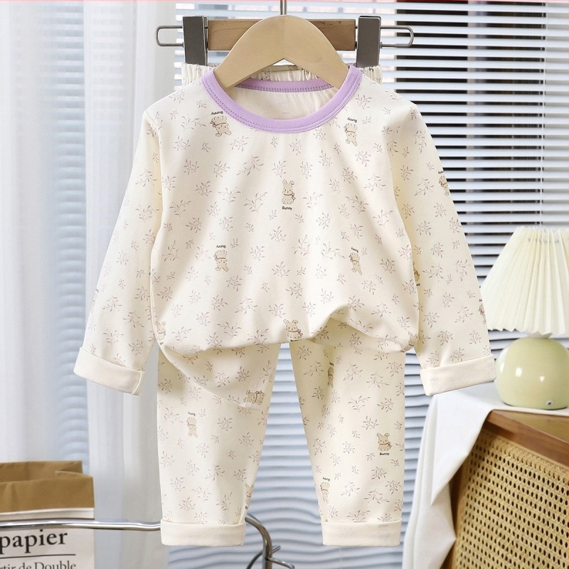 Σετ παιδικό Leca για φθινοπωρινό-χειμερινό-άνοιξη, 95% βαμβάκι, απομάκρυνση υγρασίας, για ηλικίες 3-8 ετών