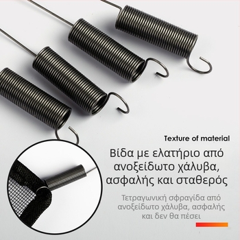 Πλέγμα από σύρμα ενάντια εντόμων για δεξαμενή νερού и ψύκτη φορτηγού; γενικής χρήσης; υλικό: σύρμα πλέγμα; διάρκεια ζωής: 1; συμβατά μοντέλα: Γενικά