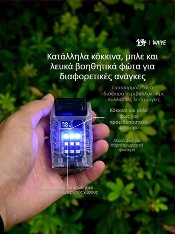 Φανάρι κατασκήνωσης COB LED – φορητό και πολυλειτουργικό, επαναφορτιζόμενο, 3.7V, 4.44W, διακόπτης με κουμπί, μοντέλο I-038