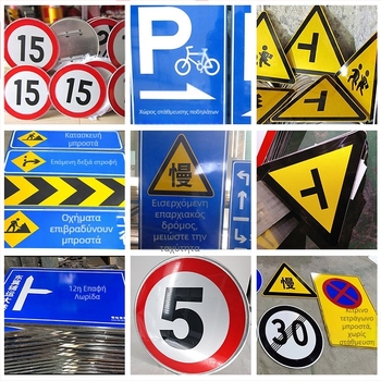 Σήμα περιορισμού ταχύτητας – Anke, σειρά οδικής σήμανσης