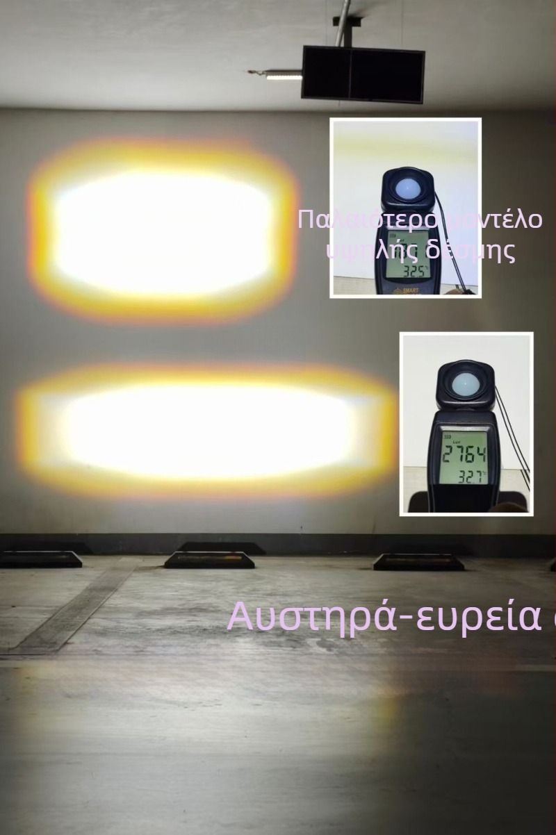 Κάνων LED προβολέα υψηλής δέσμης με LED φακό, αλουμινένιο κράμα, 12–24V, 38W, διάρκεια ζωής 50.000 ωρών