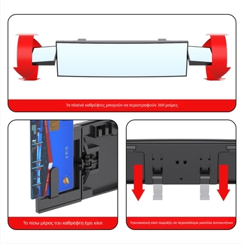 Καθρέφτης οπισθοπορείας αυτοκινήτου με εκτεταμένο πεδίο όρασης, σφαιρικός καθρέπτης από γυαλί, μάρκα Shunwei, συμβατός με τα περισσότερα μοντέλα