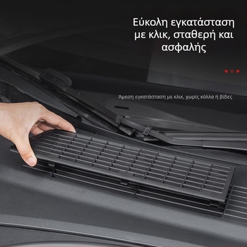 ABS προστατευτικό κάλυμμα με δίχτυ κατά εντόμων για αεραγωγούς εισόδου/εξόδου Tesla Model 3/Y