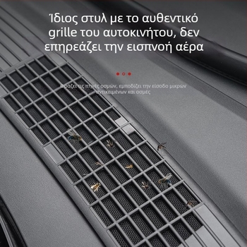 ABS προστατευτικό κάλυμμα με δίχτυ κατά εντόμων για αεραγωγούς εισόδου/εξόδου Tesla Model 3/Y