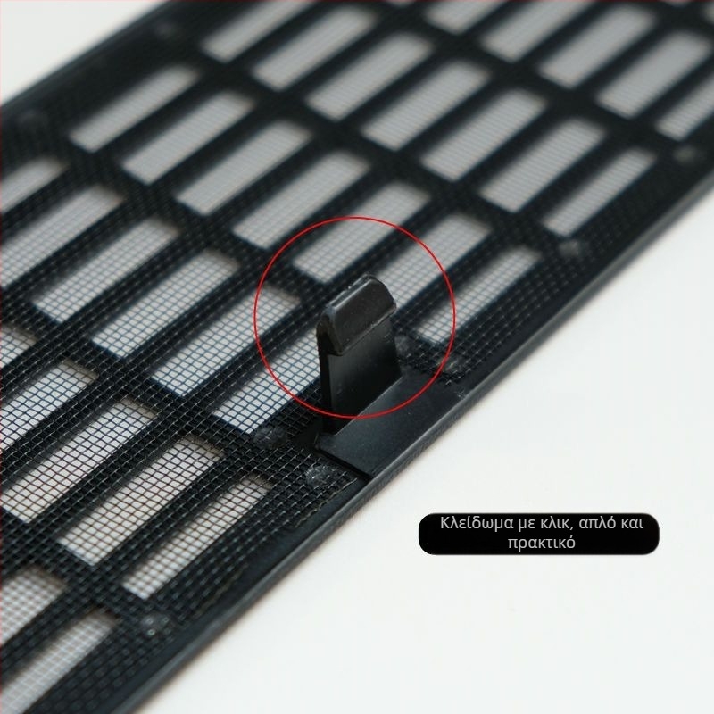 ABS προστατευτικό κάλυμμα με δίχτυ κατά εντόμων για αεραγωγούς εισόδου/εξόδου Tesla Model 3/Y