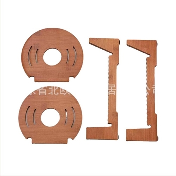 Ξύλινο ράφι CD για δίσκους βινυλίου — επιτραπέζιο στήριγμα, μασίφ ξύλο, μοντέλο 32, 865