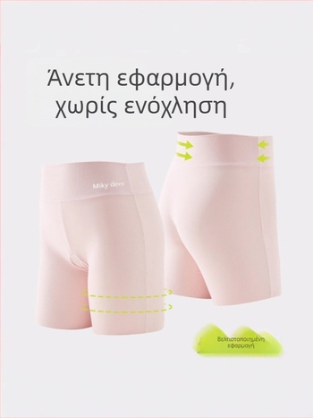 Κοριτσίστικα παντελόνια ασφαλείας από νάιλον, καλοκαιρινό μοντέλο, μήκος 3/4, ψηλόμεσα με ελαστική ζώνη, χωρίς οπή στο καβάλο, 73% νάιλον / 27% ελαστάνη