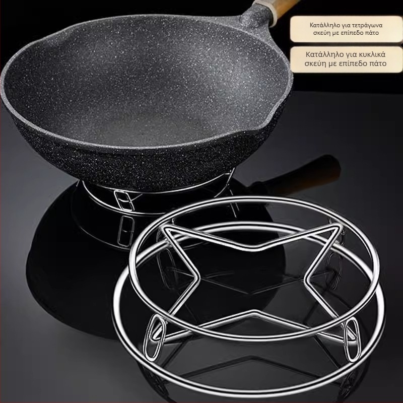 Ράφι για κατσαρόλες από ανοξείδωτο ατσάλι – πτυσσόμενο, μετακινούμενο, πολυλειτουργικό, χωρίς εγκατάσταση (Υλικό: ανοξείδωτο ατσάλι; Λειτουργίες: πτυσσόμενο, μετακινούμενο, πολυλειτουργικό; Προέλευση: Yiwu; Εκκίνηση: 2025)