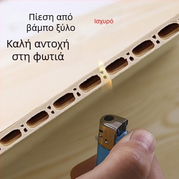 Πάνελ τοίχου από ίνες μπαμπού-ξύλου (WPC), στυλ Μοντέρνο Απλό, μάρκα Shunfuda, μοντέλο 202307102355, ηχομονωτικό δείκτης 4