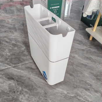 ABS τοίχο-μονταρισμένος δεξαμενή flush για τουαλέτα σε στάση, 10 L ροή, χειροκίνητος έλεγχος ροής, αποστράγγιση στο έδαφος, μοντέρνο μινιμαλιστικό στυλ