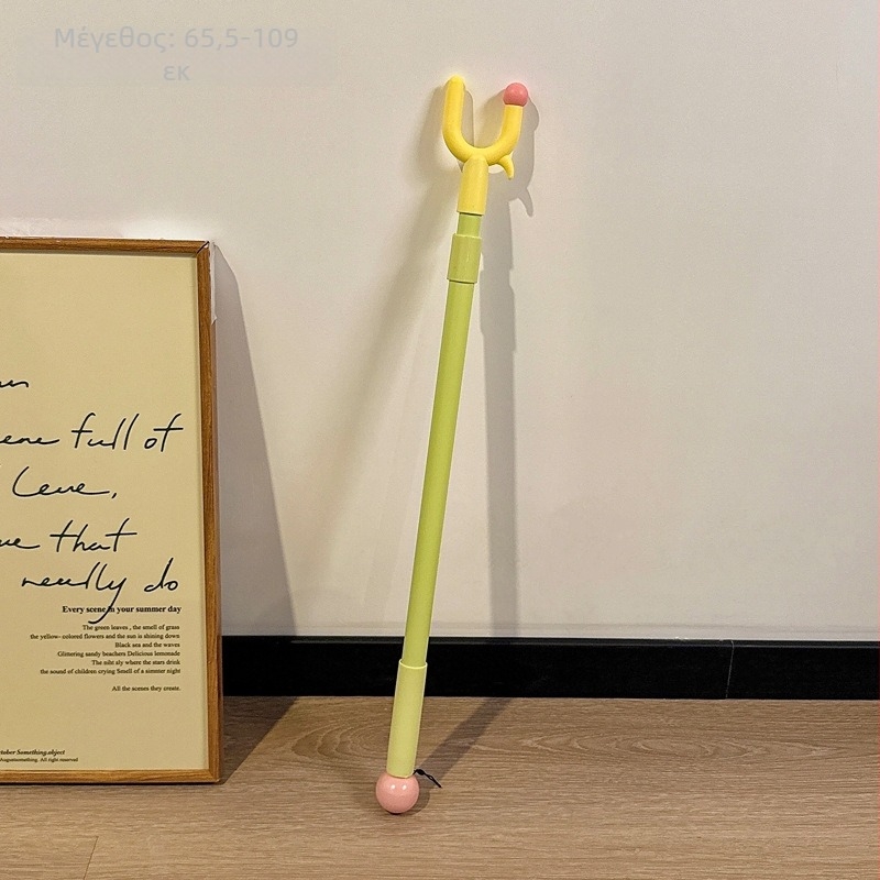 Ράβδος στέγνωσης ρούχων, μεταλλική, αναδιπλόμενη, για μπαλκόνι, Lemon book, μοντέρνος απλός σχεδιασμός