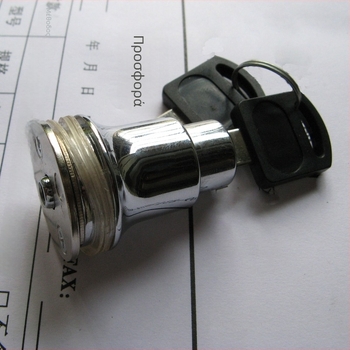 Κλειδαριά γυάλινης συρόμενης πόρτας, Push-To-Open, κλειδαριά για εκθετήρια και κοσμηματοπωλεία, μοντέλο 231, κράμα ψευδάργύρου