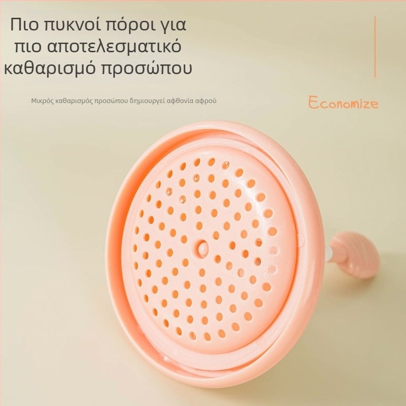 Φορητή χειροκίνητη φιάλη αφρισμού για τον καθαρισμό προσώπου — PP, 94 g, στυλ καρτούν, κατασκευή με έγχυση