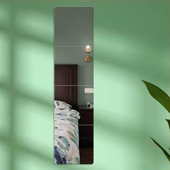 Επιτοίχιος καθρέφτης για ντύσιμο, απλός και μοντέρνος σχεδιασμός, μάρκα Powerful merchant
