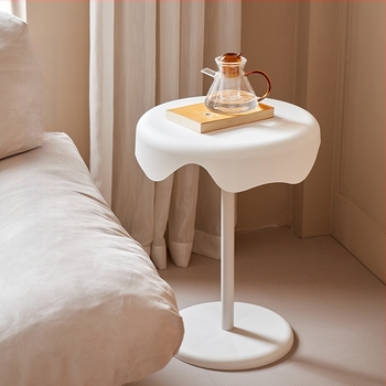 Πλευρικό τραπεζάκι μοντέλο 112 — Πλαστικό υψηλής αντοχής, Συναρμολογημένο, Μοντέρνο μινιμαλιστικό στυλ, Κατάλληλο για σαλόνι, υπνοδωμάτιο, μελέτη, γραφείο, Μάρκα Vickers Blue