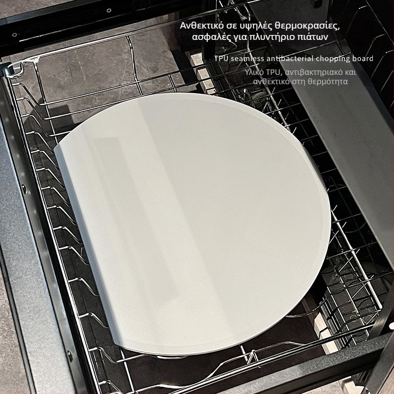 Rain Billion Δ-τύπου διπλής όψης σανίδα κοπής, κατάλληλη για τρόφιμα, αντιβακτηριακή, αντιμυκητιακή