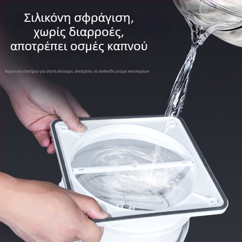 Μονόδρομη βαλβίδα ελέγχου για κουζίνα και μπάνιο, πλαστικό, μοντέρνος μινιμαλιστικός σχεδιασμός