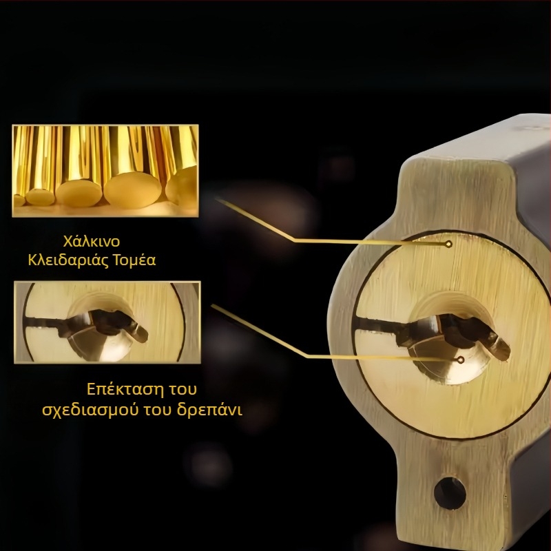 Yuema κλειδαριά ντουλαπιού – Μοντέλο 8076 – Κράμα χάλυβα – Οικιακή κλειδαριά