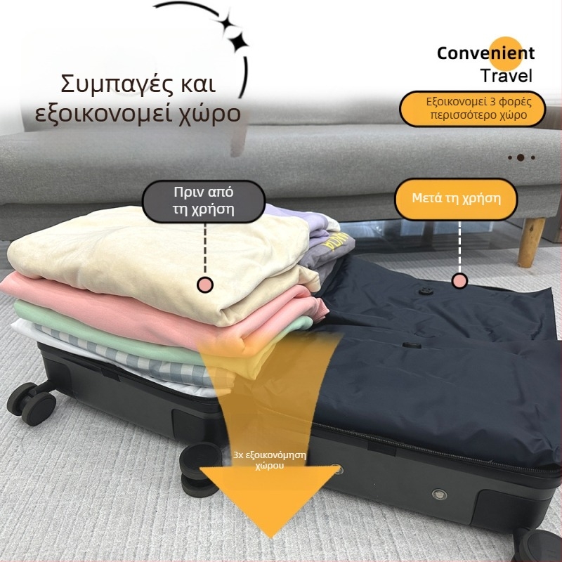 Handroll Bag – Oxford PE υλικό, συμπίεση roll-up, συσκευασία 150/130/110