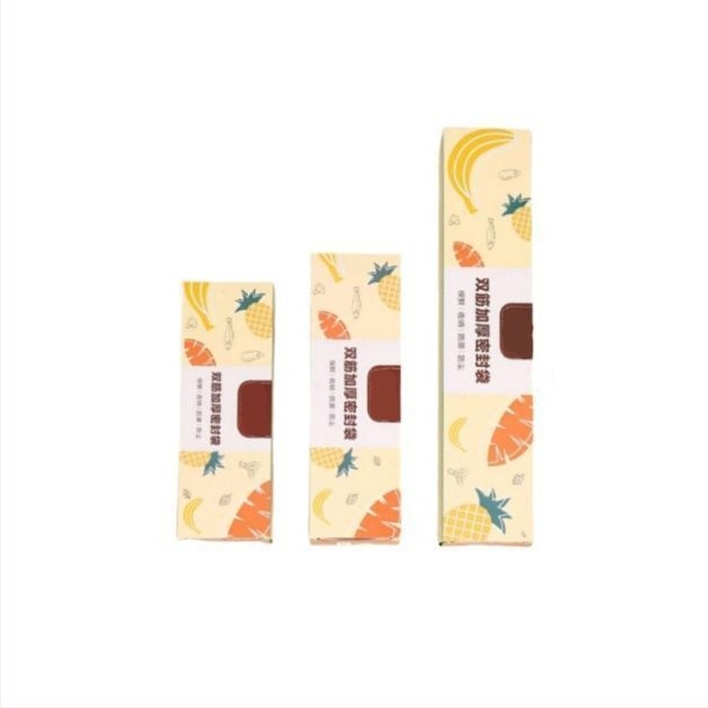 Aishangla Σάκοι Διατήρησης Φρεσκάδας με Σφράγιση για Ψυγείο, Πλαστικοί, 100 τεμάχια, Σφραγίσεις, Ανθεκτικοί σε θερμοκρασίες -60°C έως 100°C