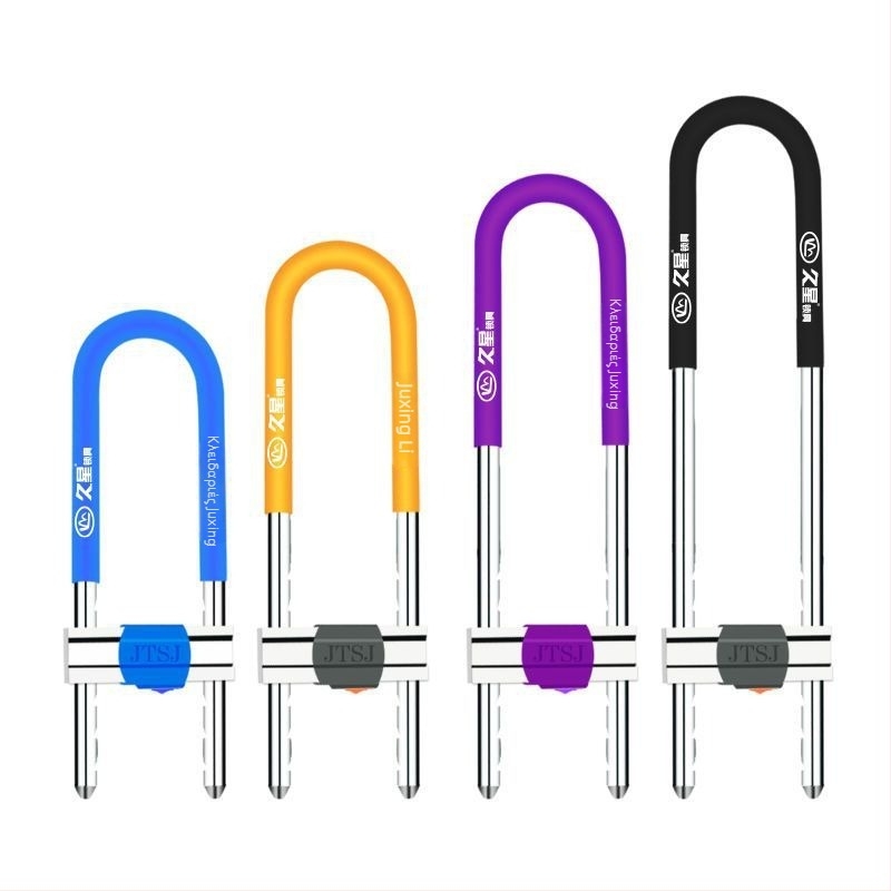 Κλειδαριά γυάλινης πόρτας, U-σχήματος για καταστήματα και οικίες, διπλή κλειδαριά κατά της κλοπής, επεκτεινόμενη U-μορφή