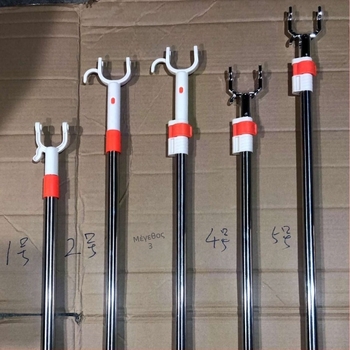 Maya Ελαφριά Πολυτελής Αναδιπλούμενη Ράβδος Στέγνωσης Ρούχων από Ανοξείδωτο Ατσάλι για Μπαλκόνι