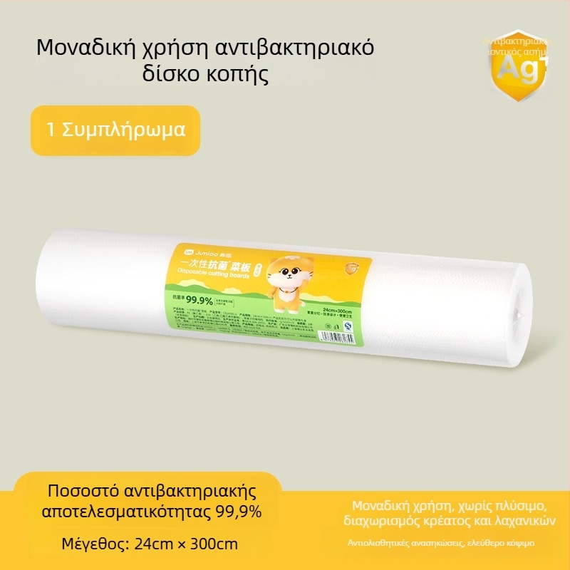 Μίας χρήσης πλαστική επιφάνεια κοπής Ju Meow – αντιολισθητική, αντιβακτηριακή; οικιακή και φορητή χρήση; προέλευση Γκουανγκντονγκ; κυκλοφόρησε το καλοκαίρι του 2021