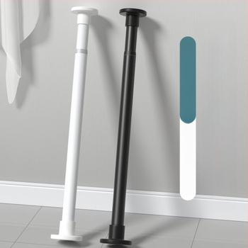 Τελεσκοπική ράγα ρούχων χωρίς διάτρηση για μπαλκόνι και μπάνιο, πλαστική εσωτερική απλώστρα ρούχων, μοντέρνο μινιμαλιστικό στυλ